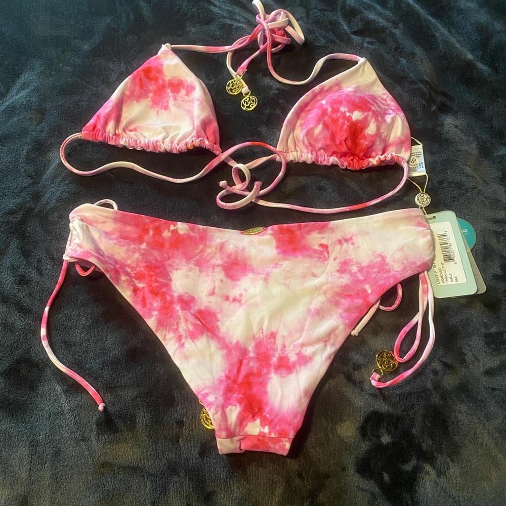 Luli Fama Bamboleo bikini set XS/S. Nwt